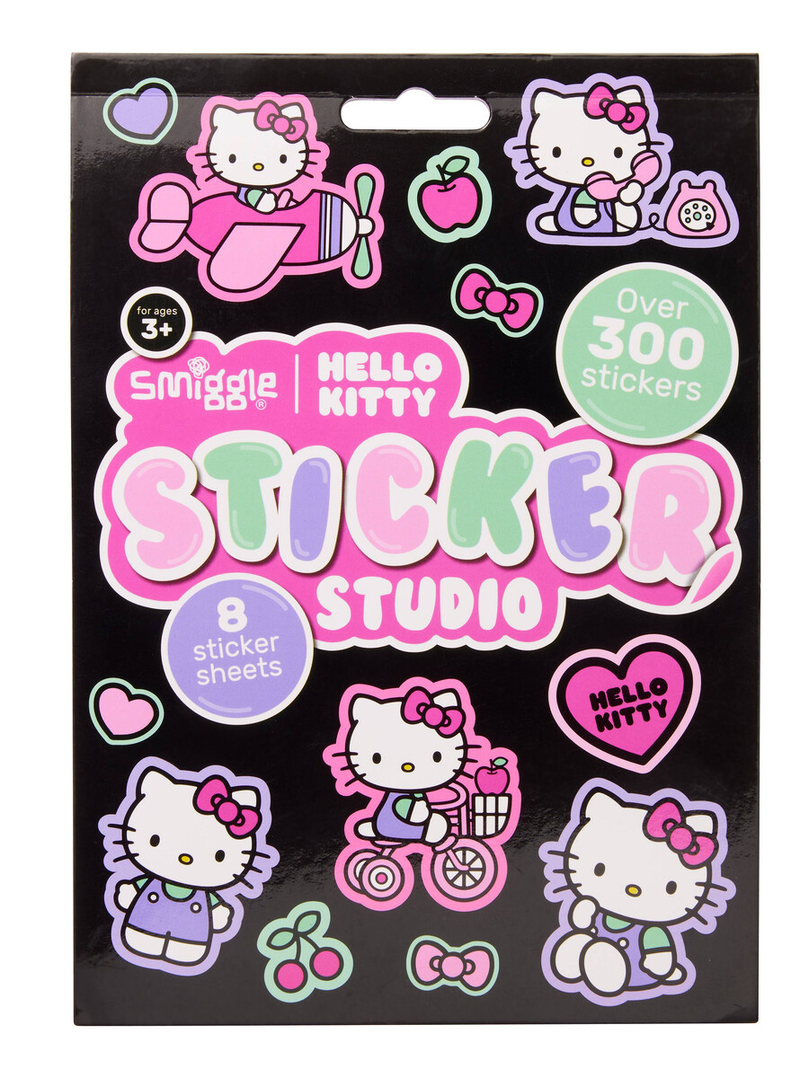 hello kitty sticker studio buch