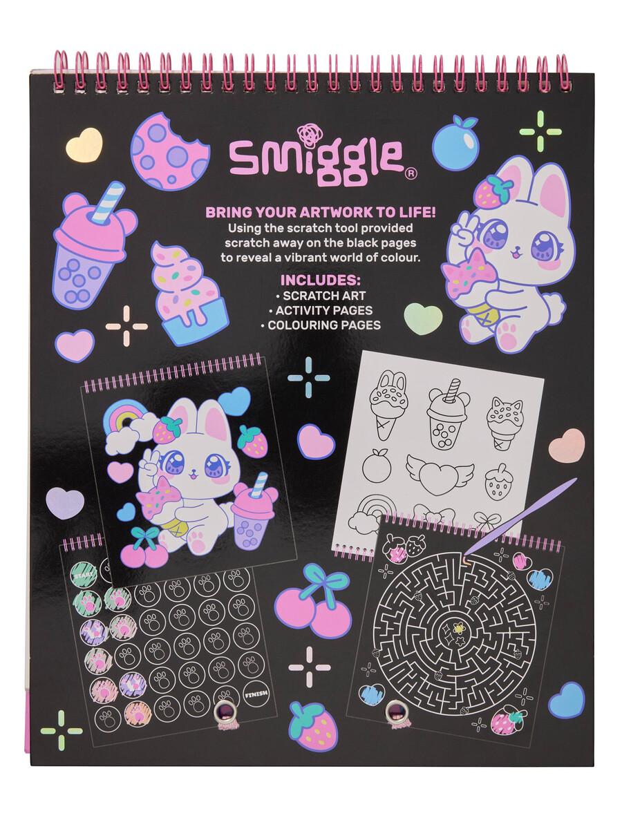 bright eyes scratch book
