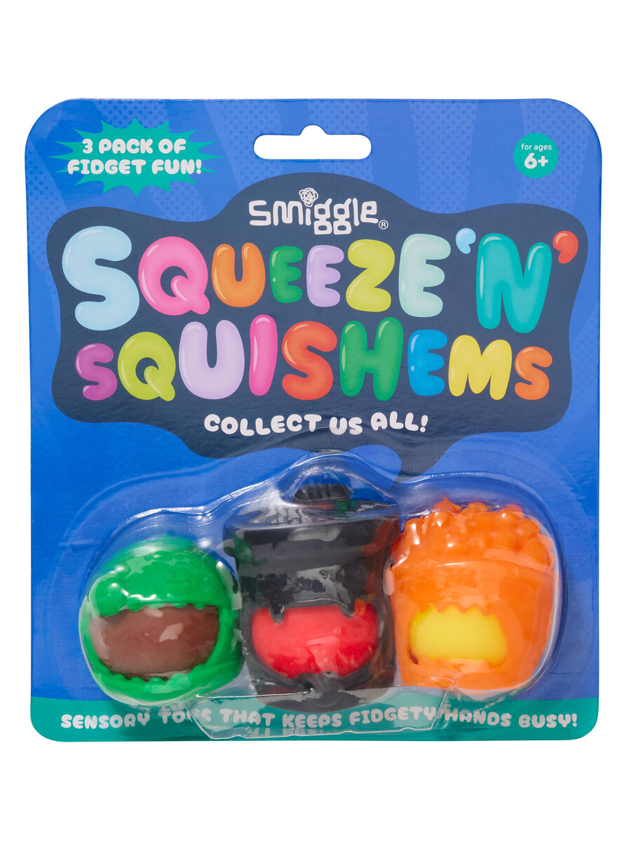 squeeze n squishems x3