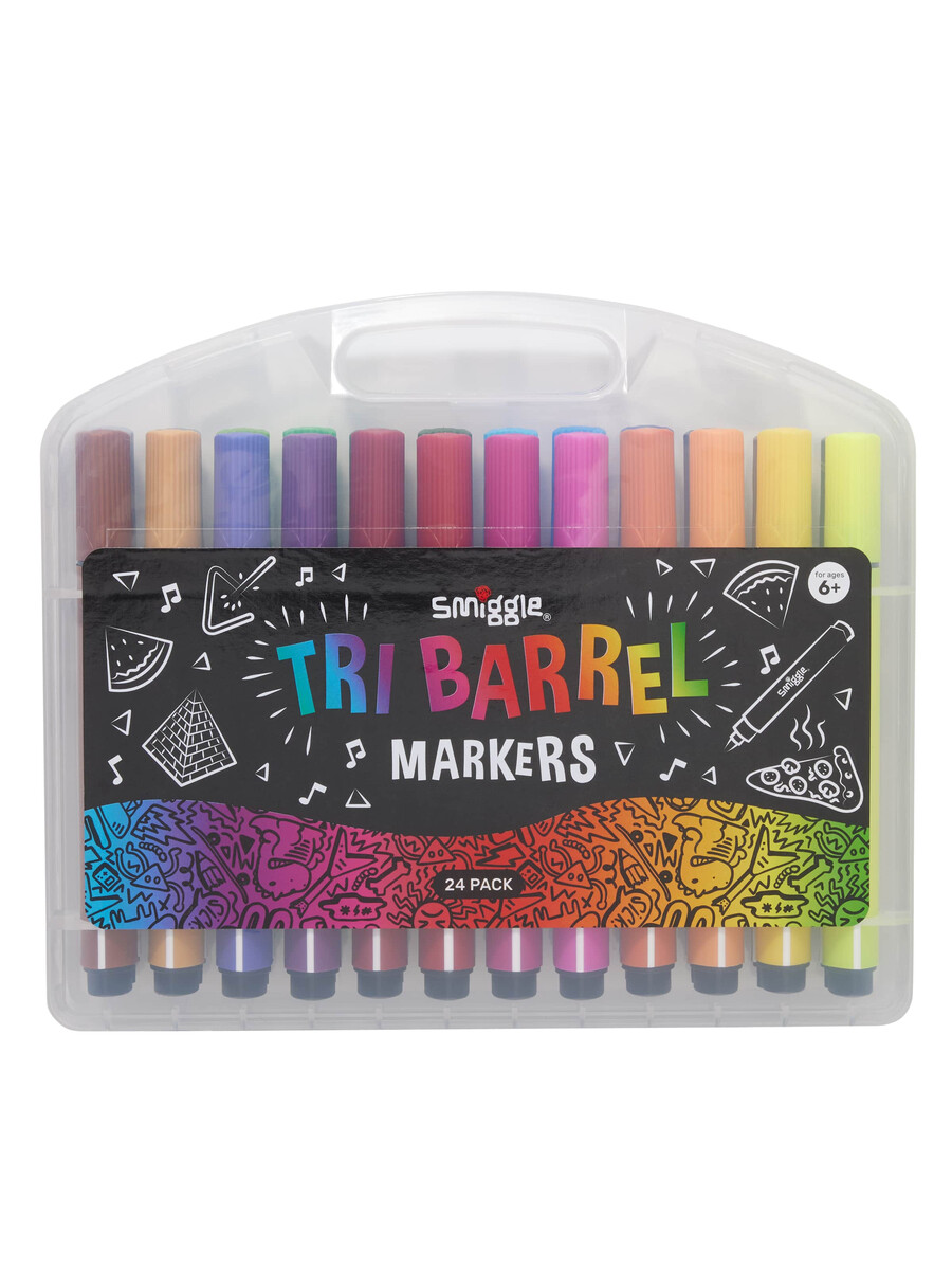 tri barrel marker pack x24