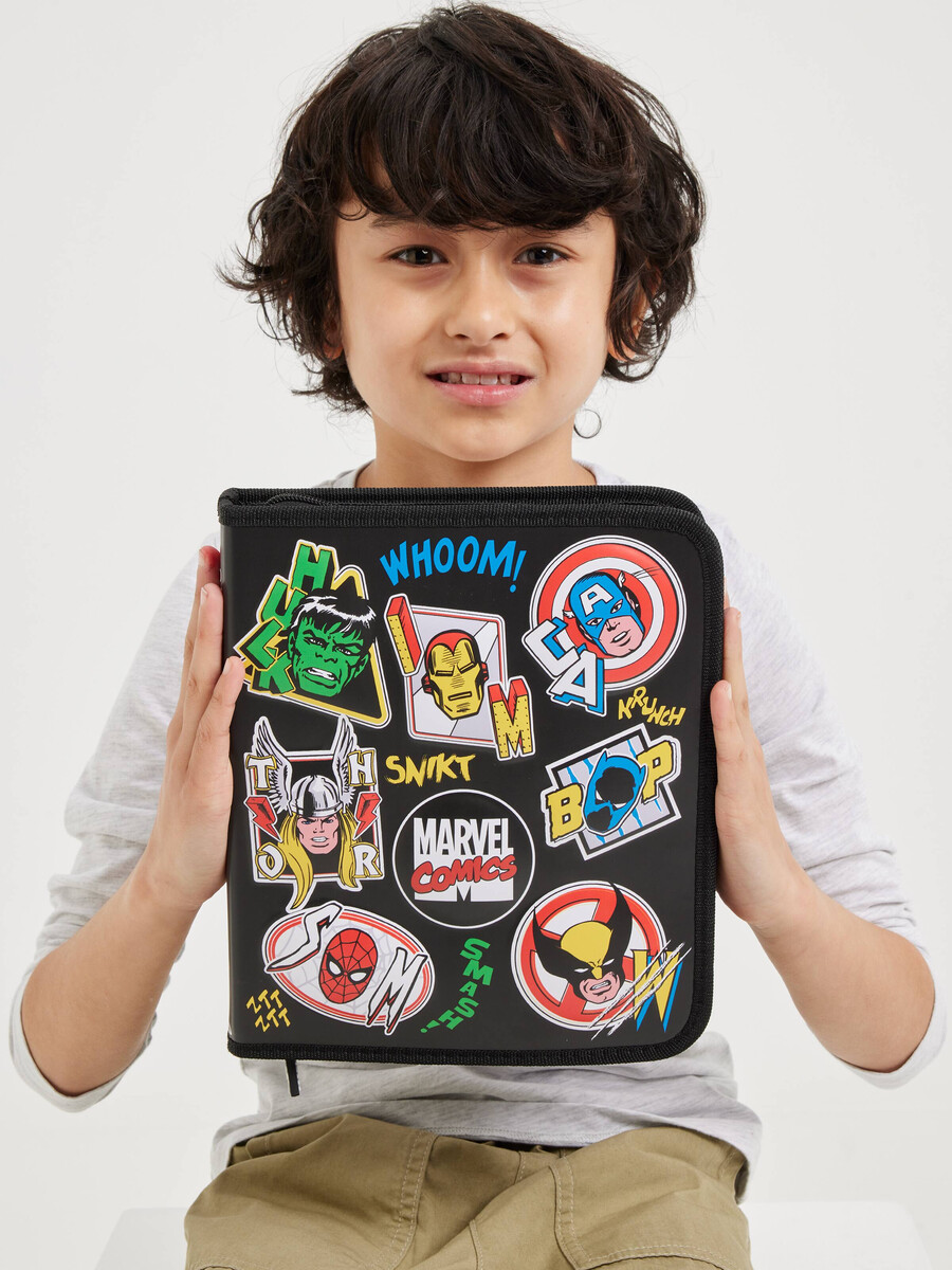 marvel zip it schreibwaren-geschenkset