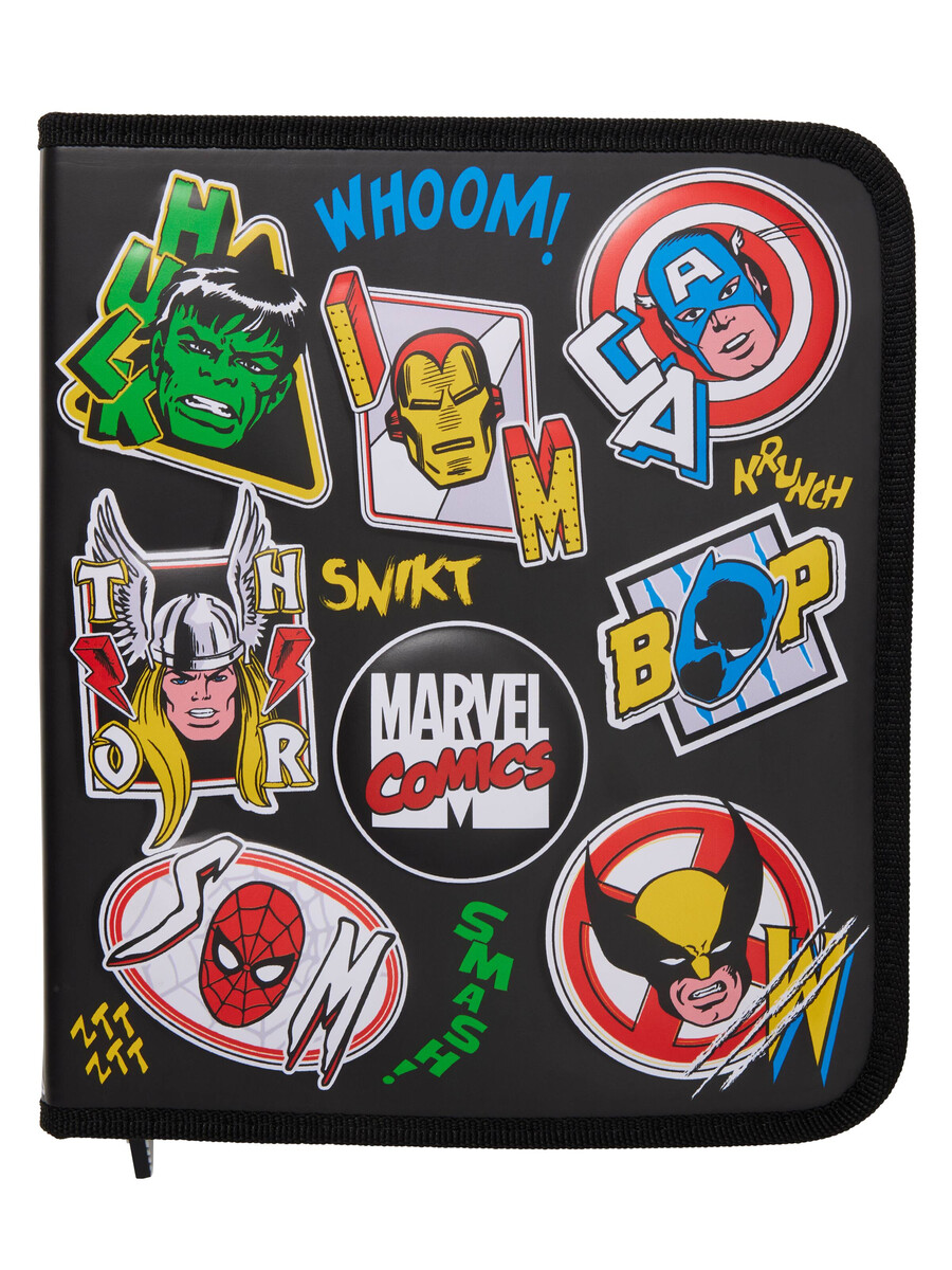 marvel zip it schreibwaren-geschenkset