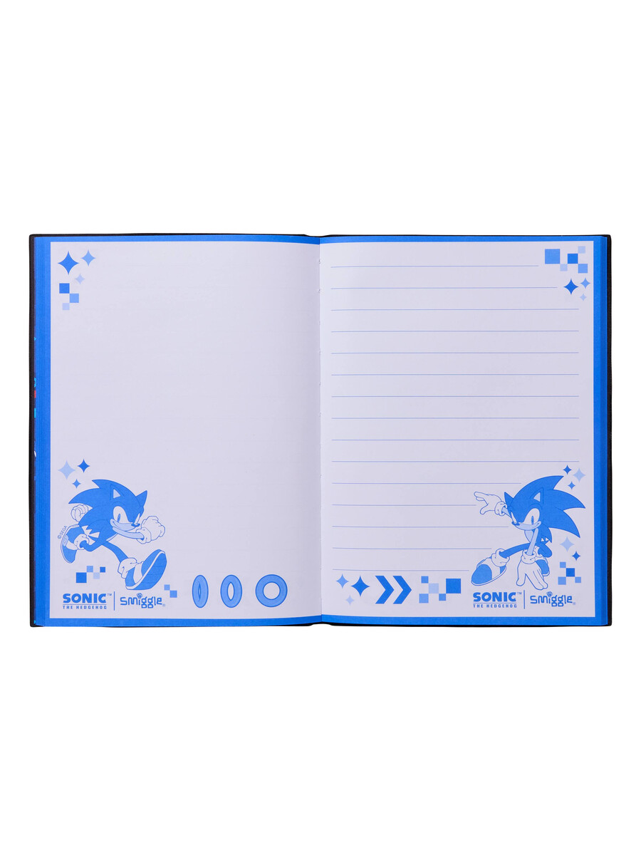 sonic the hedgehog a5 notizbuch