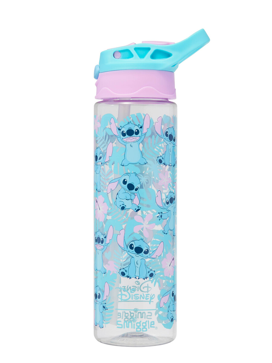 stitch kunststoff-klapptrinkflasche 650 ml