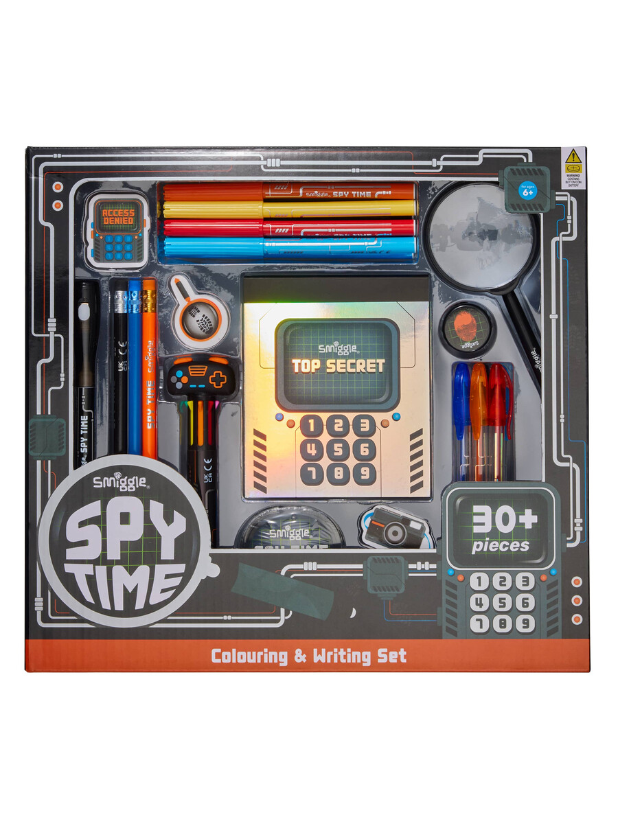 spy time mal- und schreibset