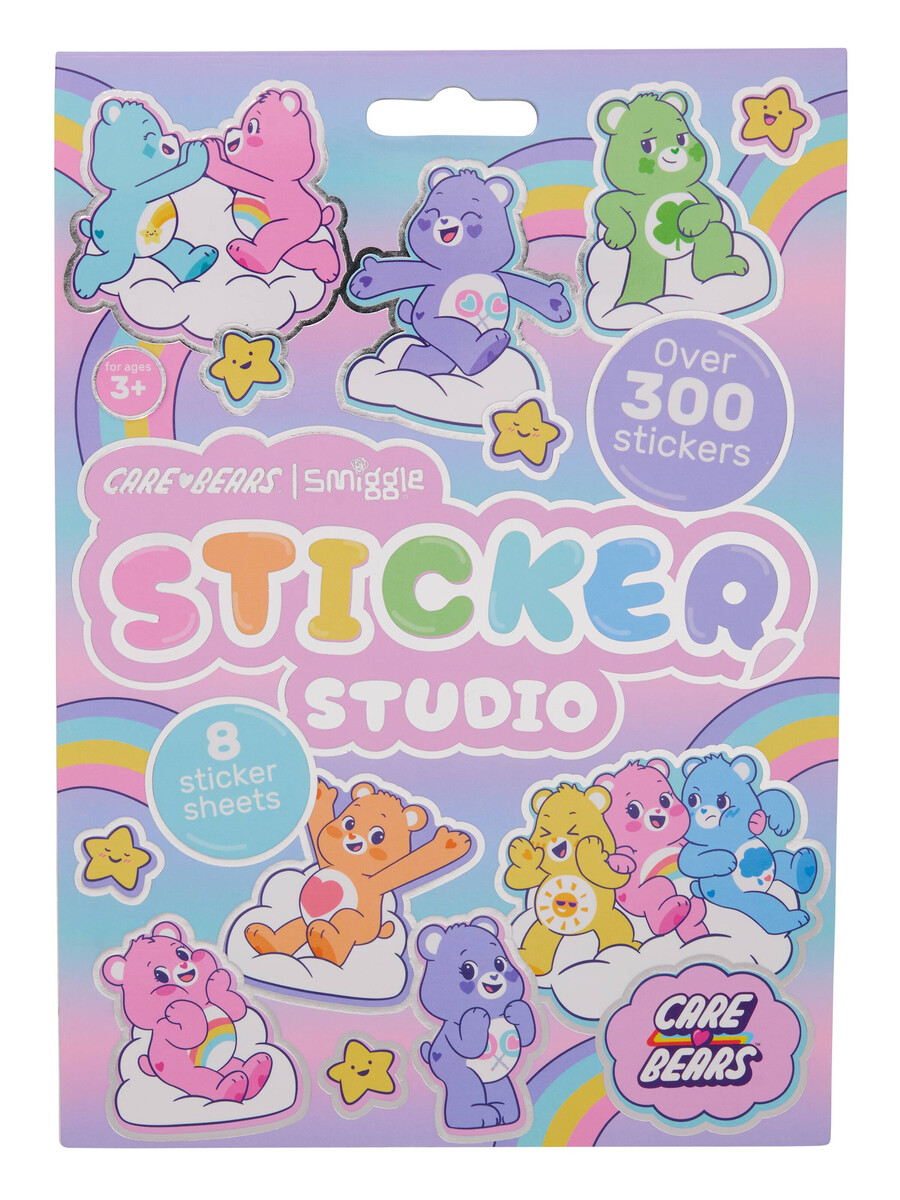 care bears sticker studio buch